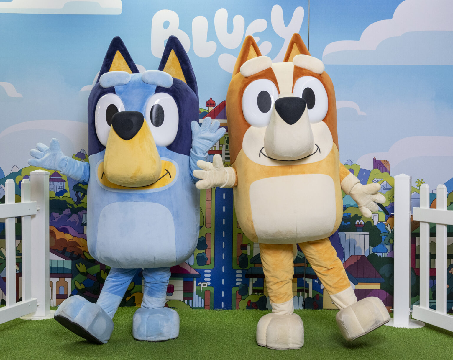 Bluey and Bingo join the festive fun at City of Logan carols